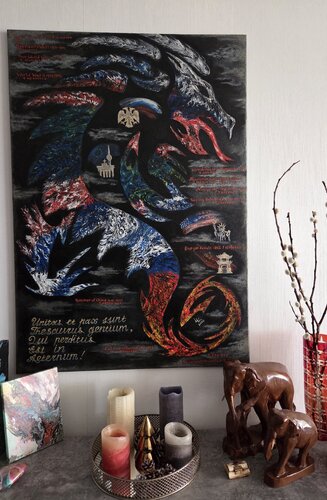 Politische Farben der Welt by Lena Luzius, Painting for Sale on Select