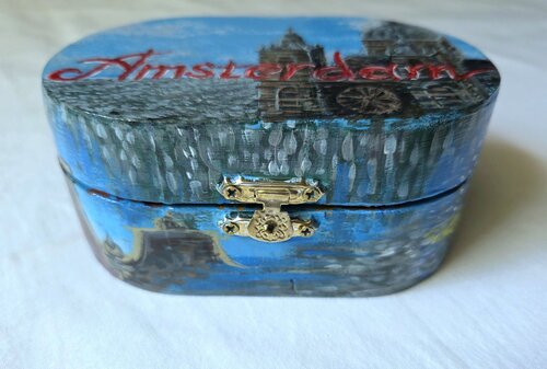 Amsterdam- Ort der Kunst by Lena Luzius, Painting for Sale on Select