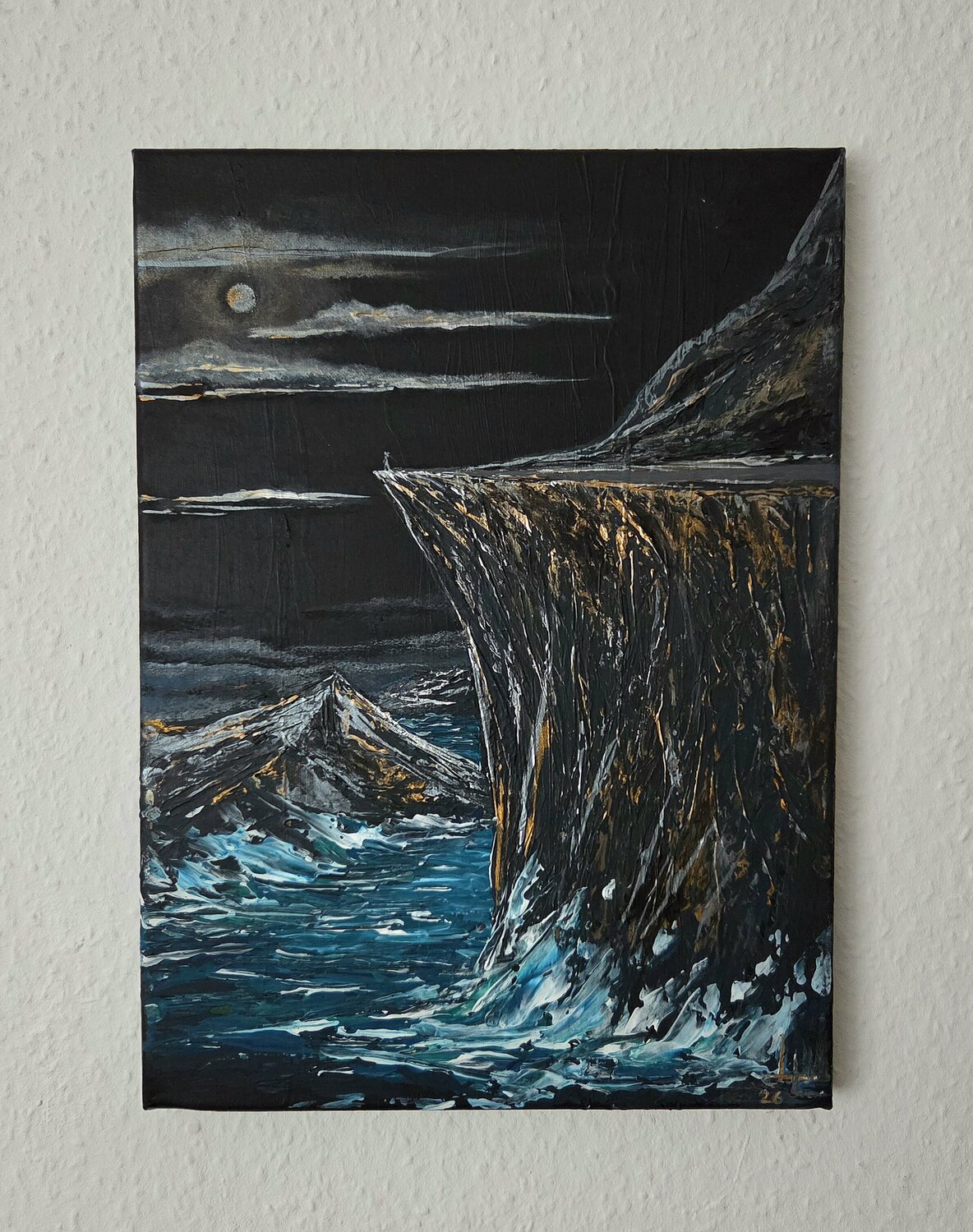 Abgrund Lena Luzius Original painting for sale