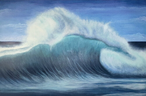 Good Hope – Seascape by EMAN KHALIFA, Painting for Sale on Select