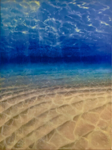 Hypnosis - Seascape by EMAN KHALIFA, Painting for Sale on Select