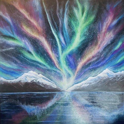 Ascension – Landscape by EMAN KHALIFA, Painting for Sale on Select
