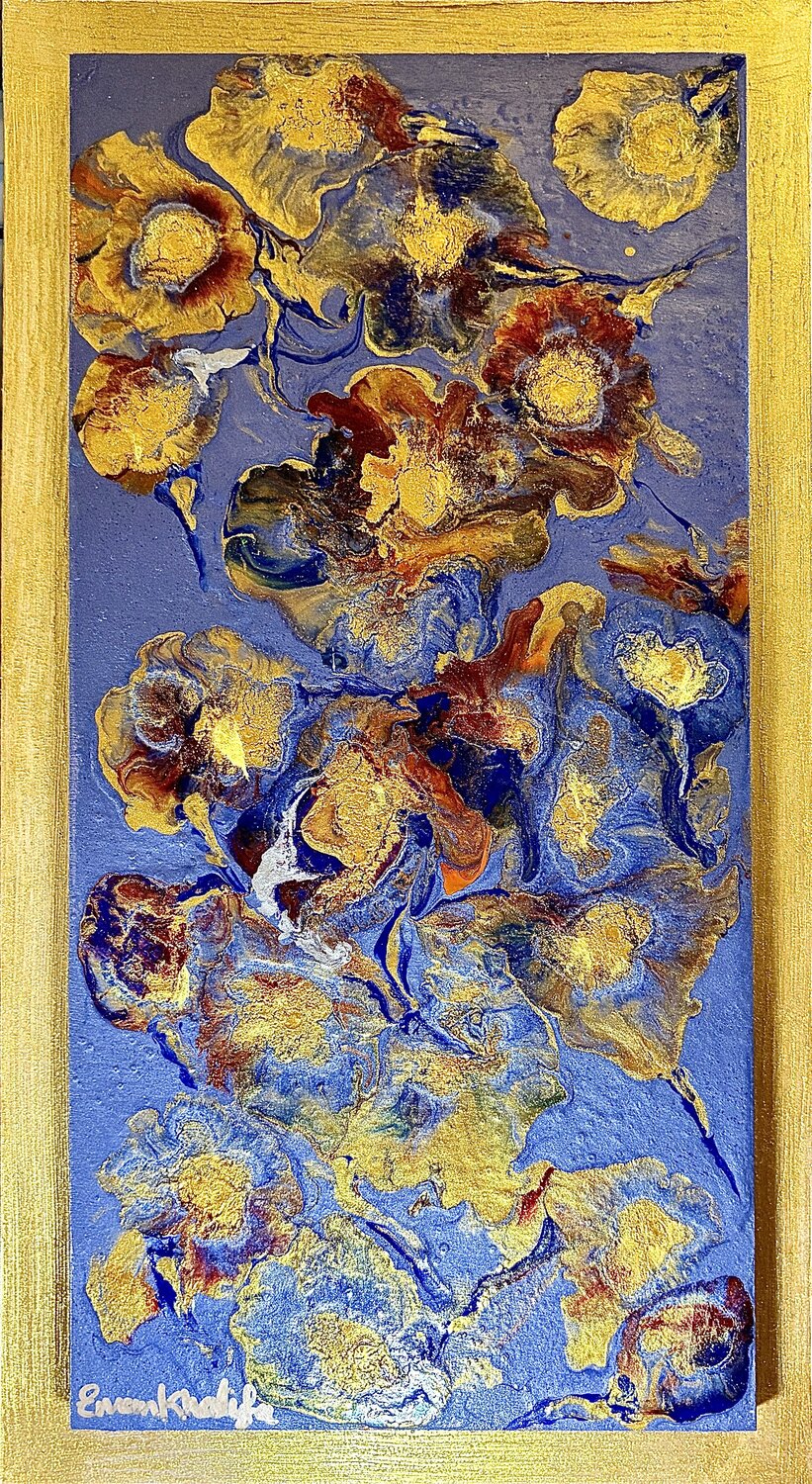 Autumn Solace EMAN KHALIFA Original painting for sale