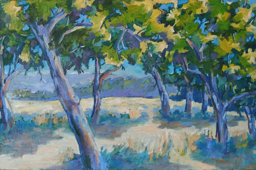 Alter Obstgarten in Hardt by Florian Weiss, Painting for Sale on Select