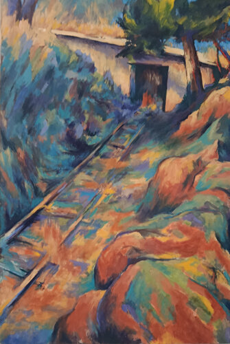 Seilerei am Hammermühler Berg by Florian Weiss, Painting for Sale on Select