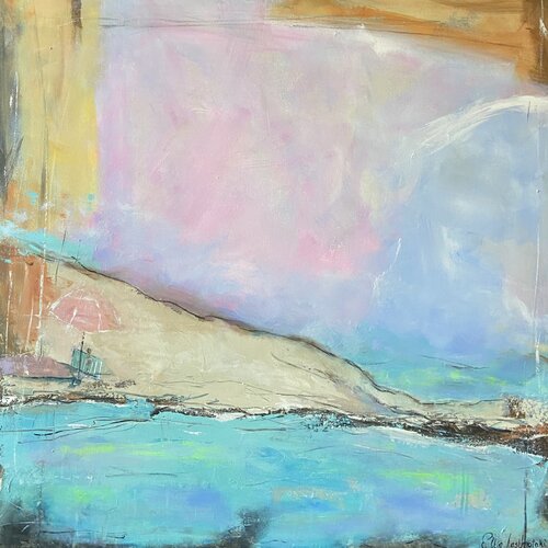Infinite Fragments of Hope by Ellie Lasthiotaki, Painting for Sale on Select