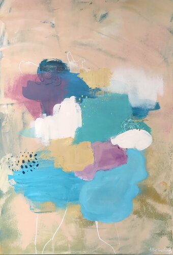 My echo of desire by Ellie Lasthiotaki, Painting for Sale on Select