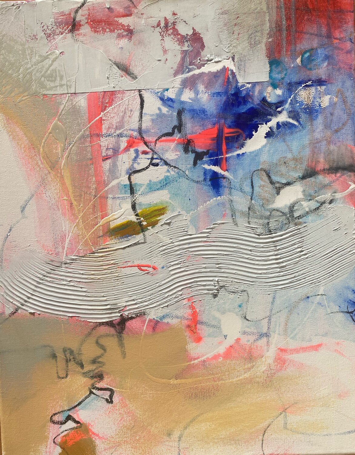 Génesis 2 Mariana Pereira Original painting for sale
