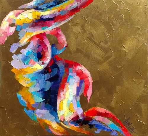 Magic of movement by Viktoria Lapteva, Painting for Sale on Select