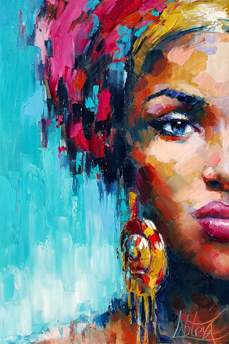 Reflection of a Dream by Viktoria Lapteva, Painting for Sale on Select