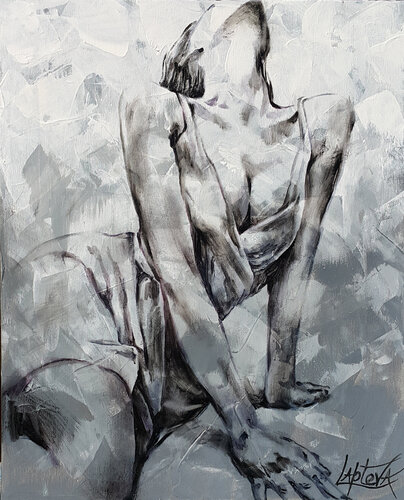 Strength and grace by Viktoria Lapteva, Painting for Sale on Select