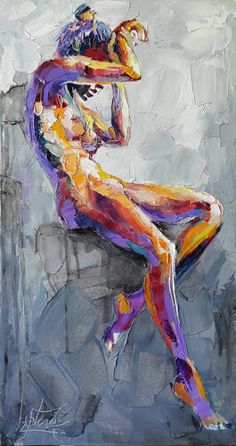 Rays of the morning sun by Viktoria Lapteva, Painting for Sale on Select