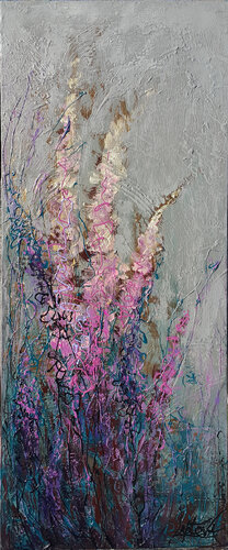 Lilac Whisper by Viktoria Lapteva, Painting for Sale on Select