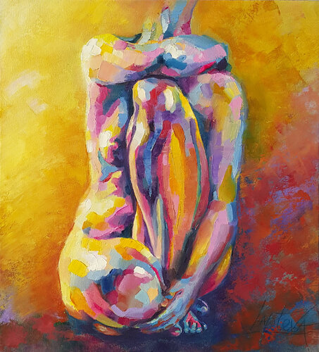 Soul Palette by Viktoria Lapteva, Painting for Sale on Select