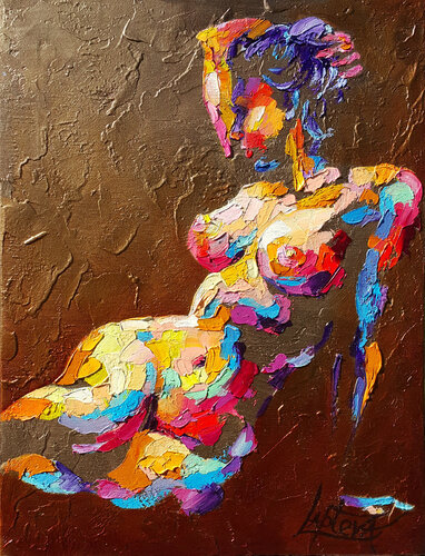 Where dreams are by Viktoria Lapteva, Painting for Sale on Select