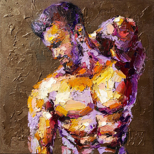 Athletic Spirit by Viktoria Lapteva, Painting for Sale on Select