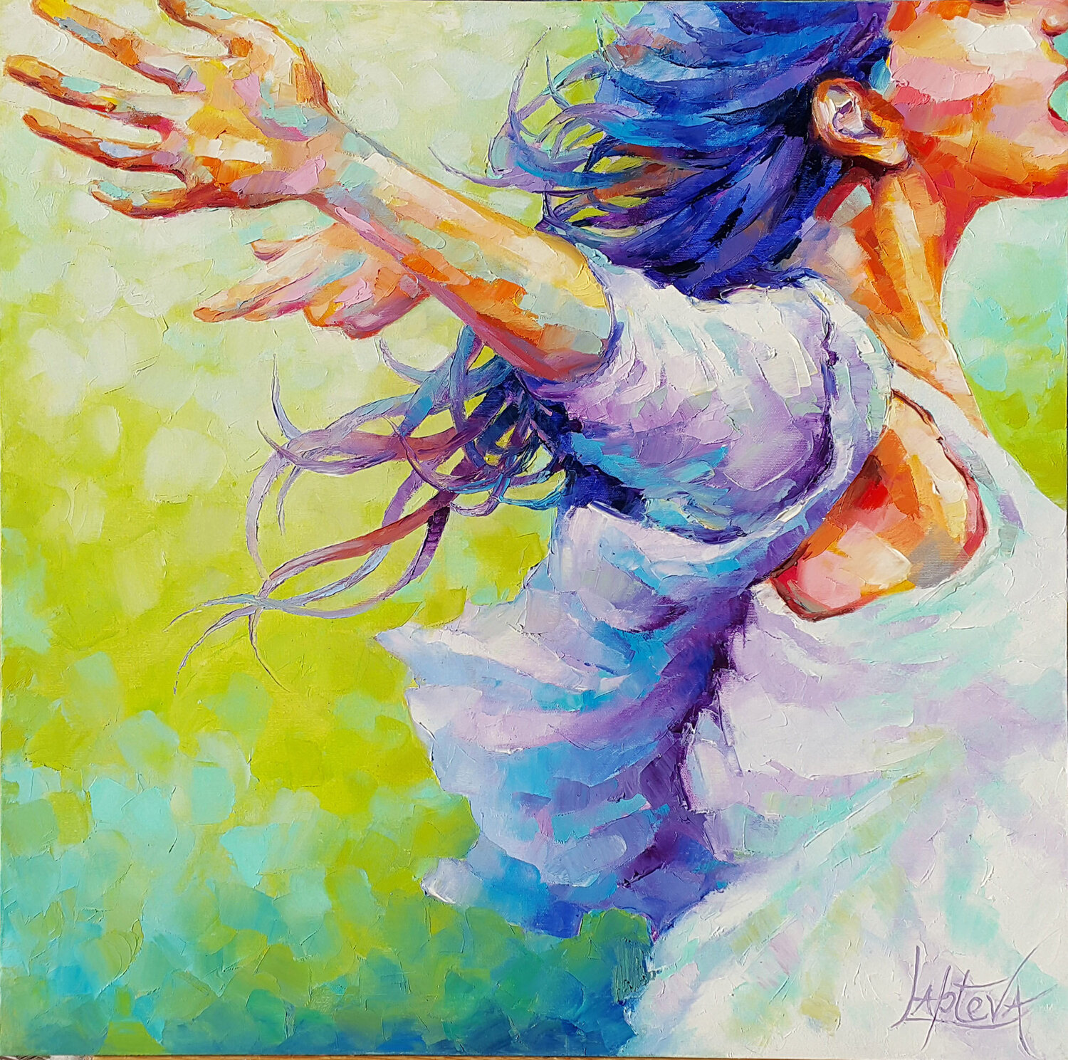 The wind of change Viktoria Lapteva Original painting for sale