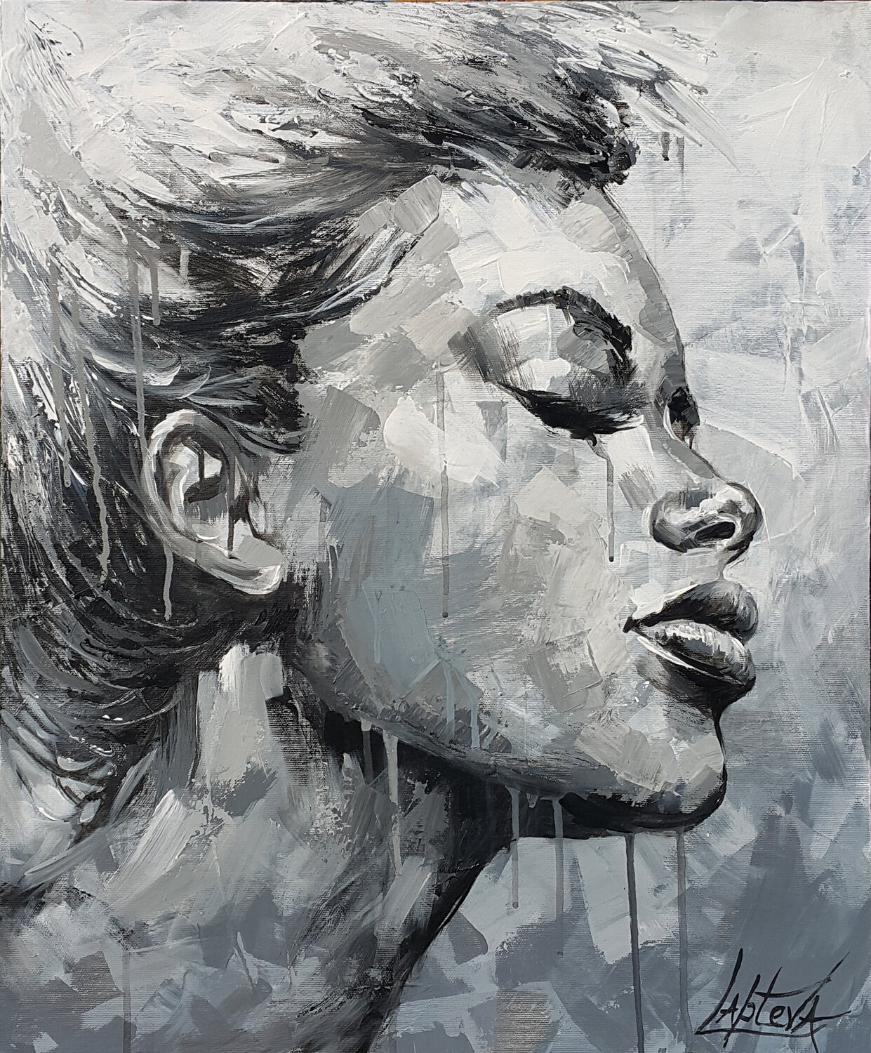 Unconquered Viktoria Lapteva Original painting for sale