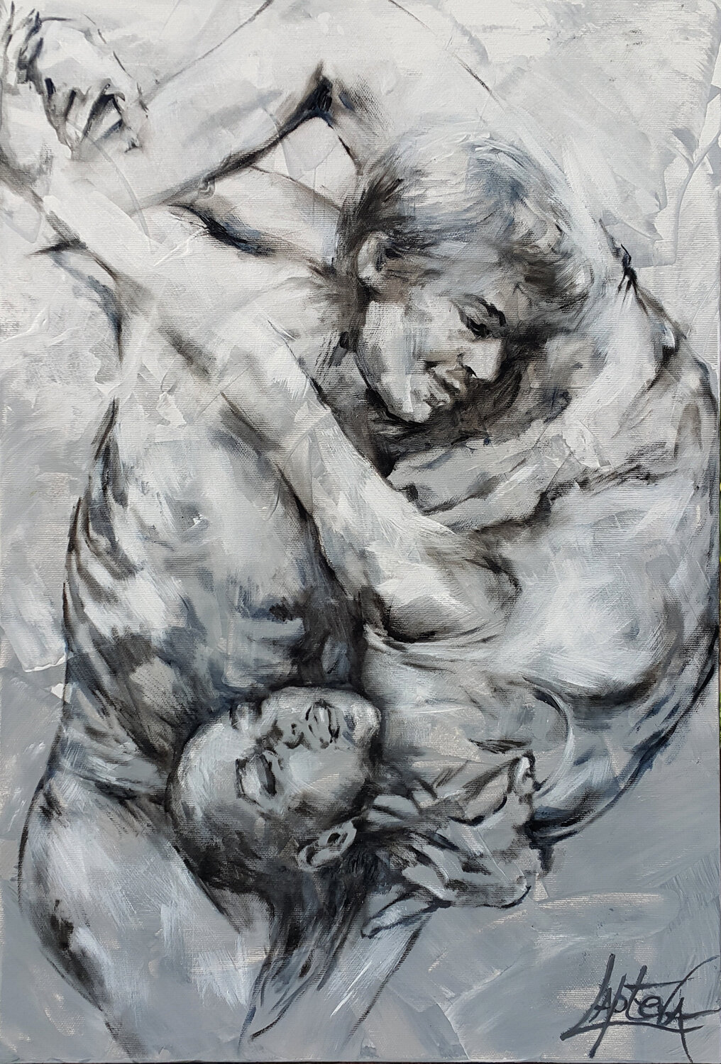 Ballet Viktoria Lapteva Original painting for sale