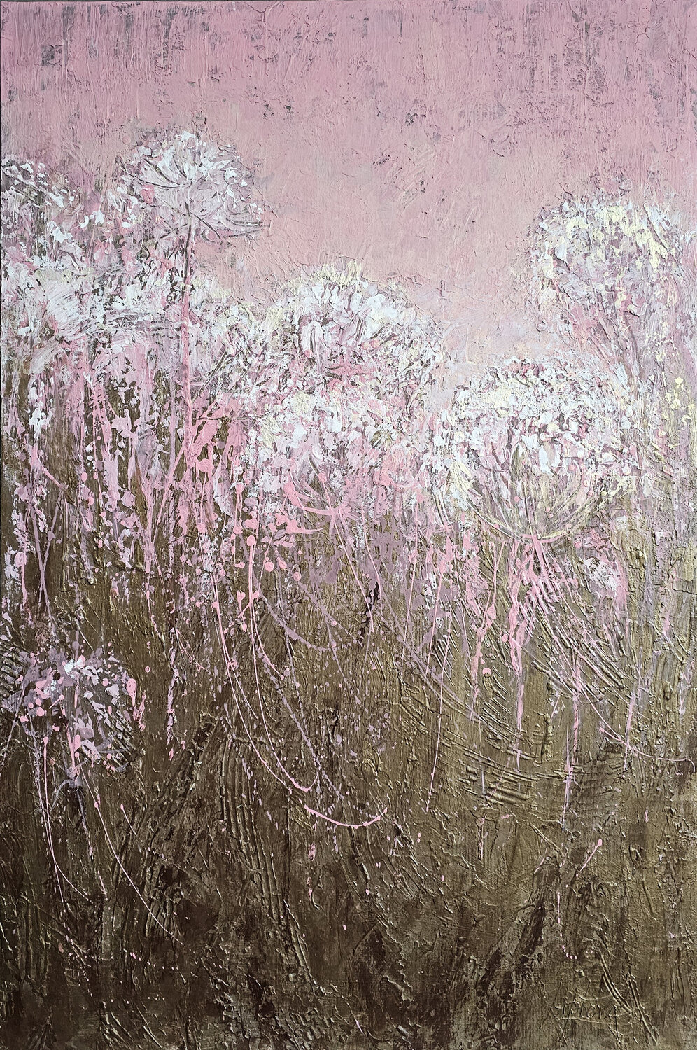 Garden's Awakening Viktoria Lapteva Original painting for sale