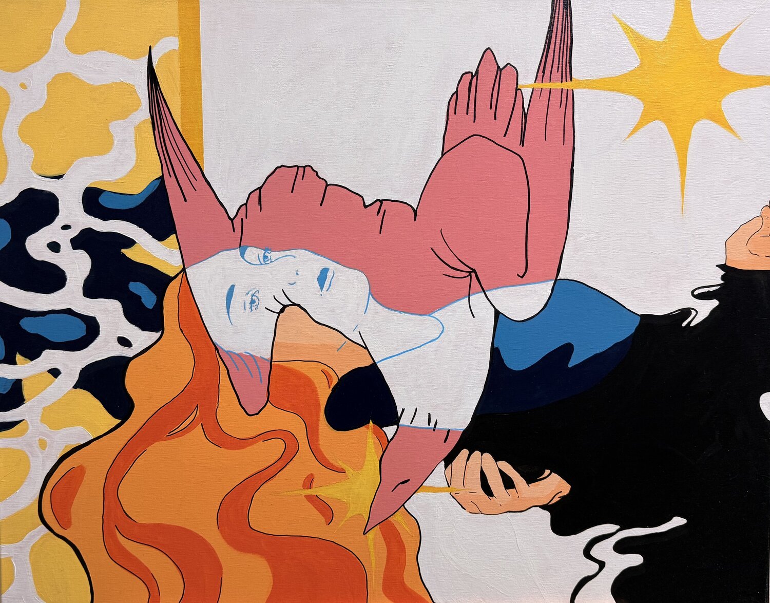 Ophelia Carolina Veciana Original painting for sale