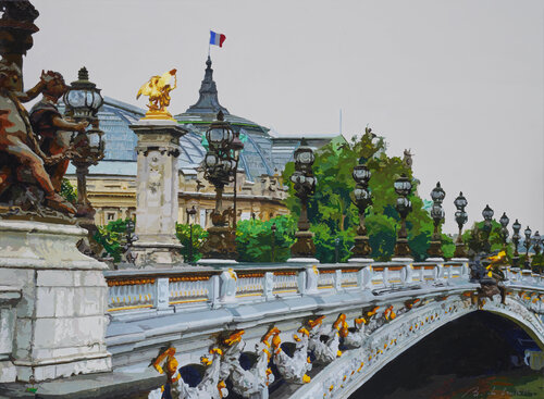Le Grand Alexandre by baudouin de Lambilly, Painting for Sale on Select