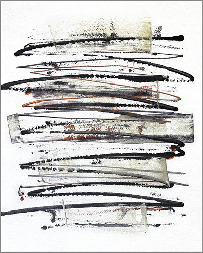 "Full Tao", Traces du Tao n° 411 by VINCENT, Painting for Sale on Select