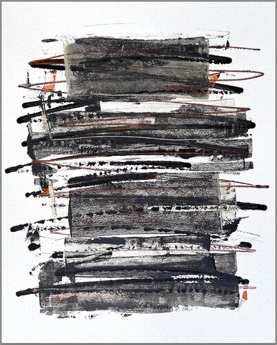 "Full Tao", Traces du Tao n° 410 by VINCENT, Painting for Sale on Select