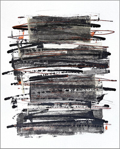 "Full Tao", Traces du Tao n° 410 by VINCENT, Painting for Sale on Select