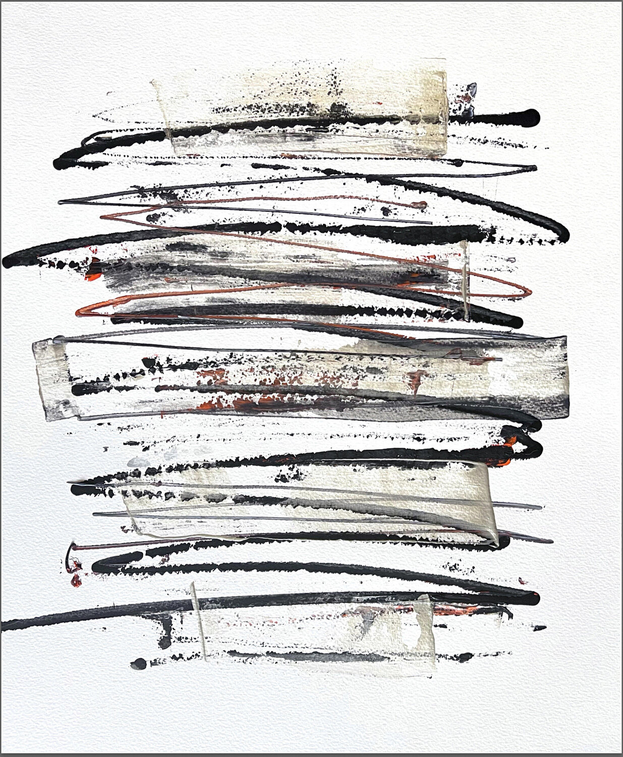 "Full Tao", Traces du Tao n° 411 VINCENT Original painting for sale