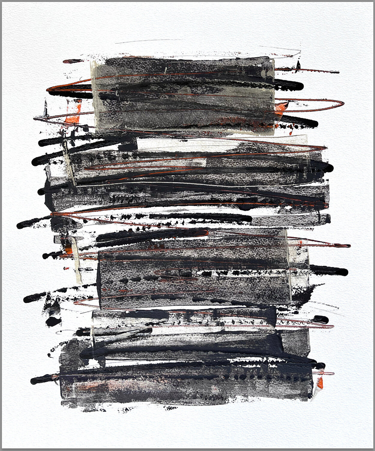 "Full Tao", Traces du Tao n° 410 VINCENT Original painting for sale