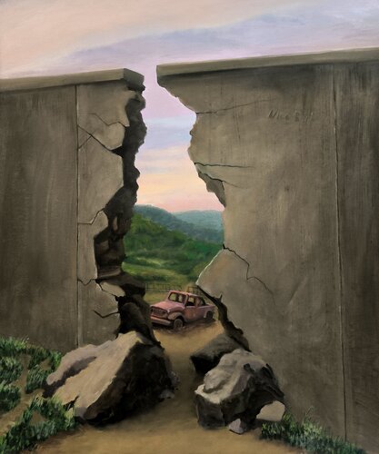 A-Way by Nico Birk, Painting for Sale on Select