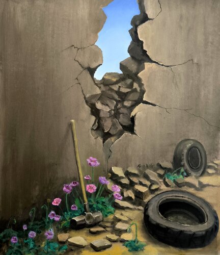 Bloom by Nico Birk, Painting for Sale on Select
