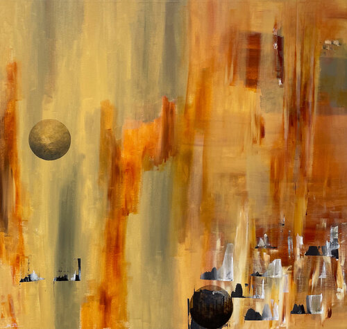 Calcinatio by Begoña Colomar, Painting for Sale on Select