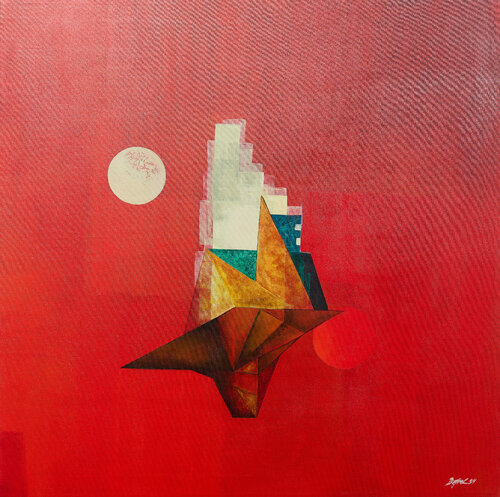 Increase N42 Yi by Begoña Colomar, Painting for Sale on Select