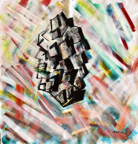 Arrecifes by Begoña Colomar, Painting for Sale on Select