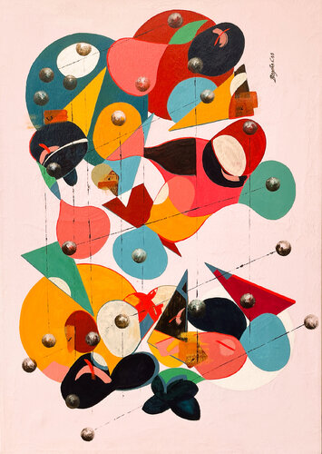 Spielraum I by Begoña Colomar, Painting for Sale on Select