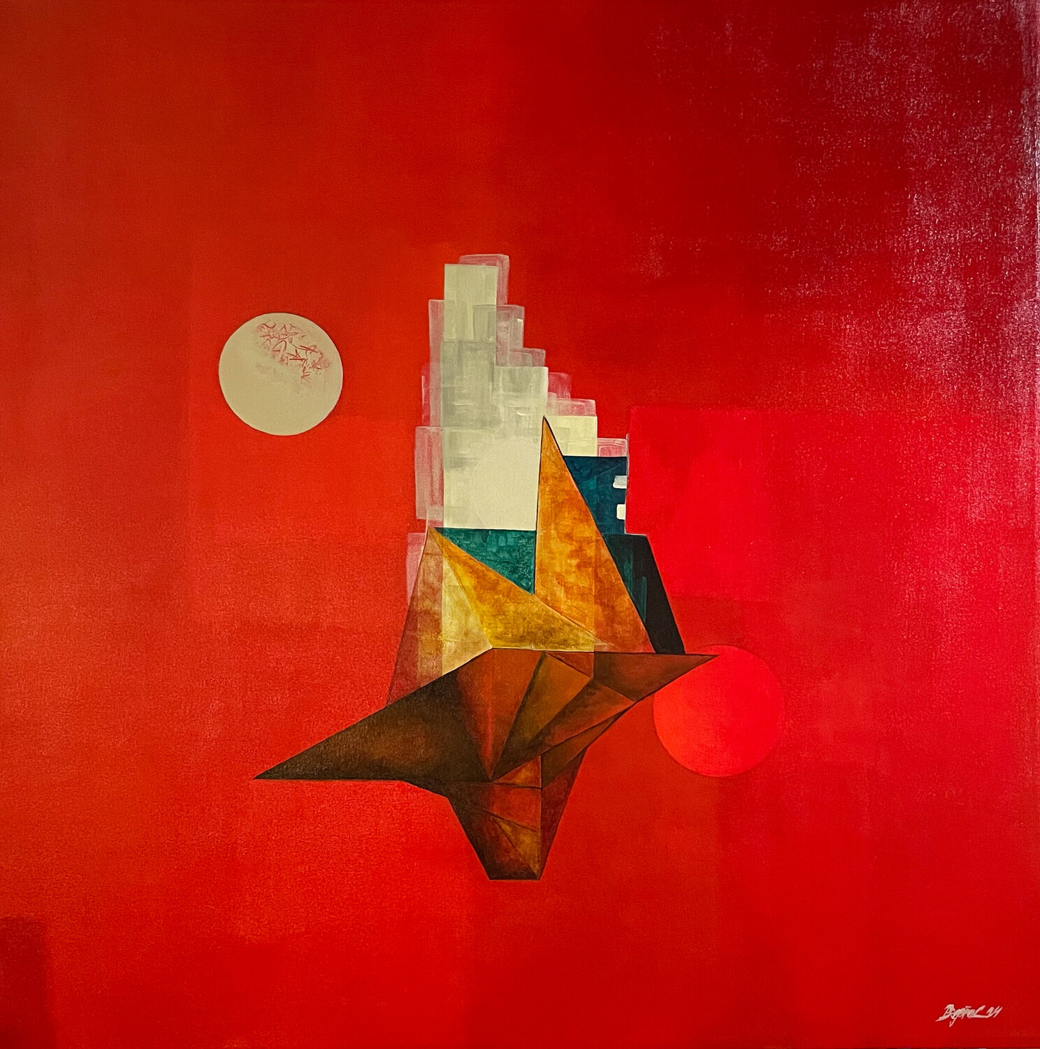 Increase N42 Yi Begoña Colomar Original painting for sale
