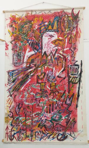 "half dollari" by Mimmo Ferrari, Painting for Sale on Select