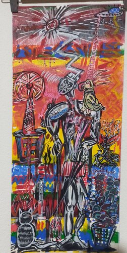 Senza titolo by Mimmo Ferrari, Painting for Sale on Select