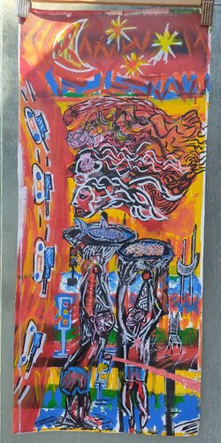 Senza titolo by Mimmo Ferrari, Painting for Sale on Select