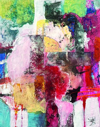 Edin by Sabine Hetzer, Painting for Sale on Select