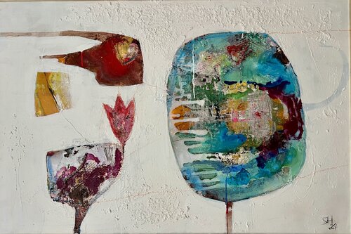 All nature by Sabine Hetzer, Painting for Sale on Select