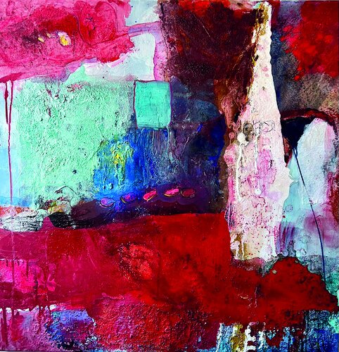 Intuition by Sabine Hetzer, Painting for Sale on Select