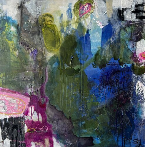 Changing Traces by Sabine Hetzer, Painting for Sale on Select
