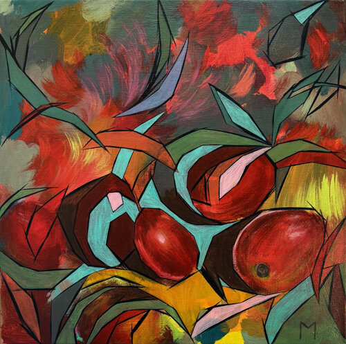 Tomatoes by Marta Andrusenko, Painting for Sale on Select