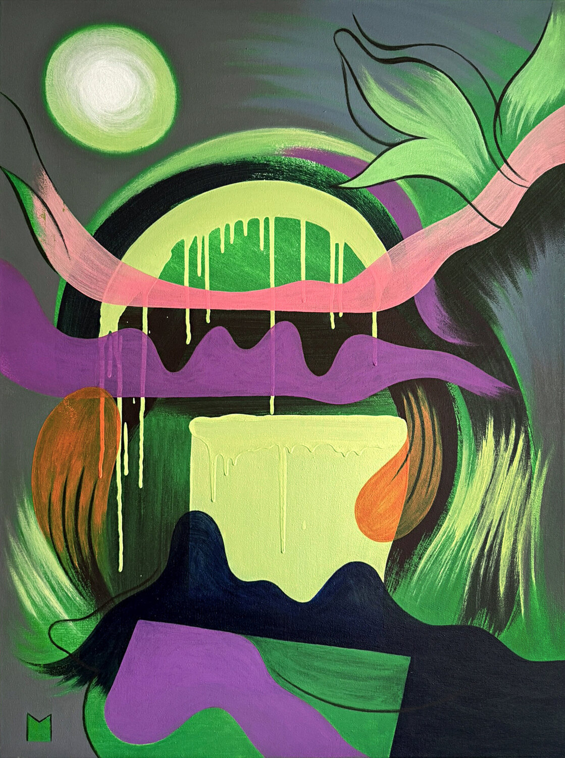 The Companion Marta Andrusenko Original painting for sale