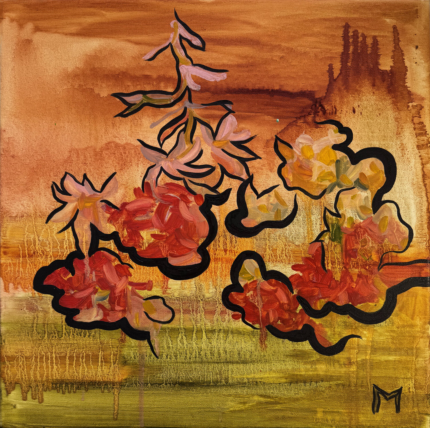 Senoritas Marta Andrusenko Original painting for sale