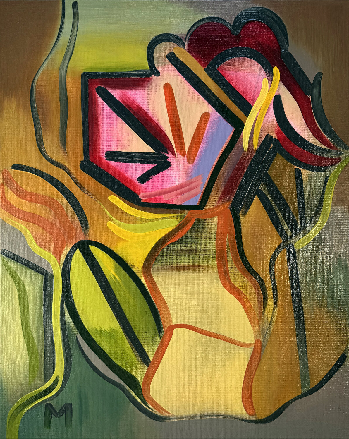 Unique Marta Andrusenko Original painting for sale
