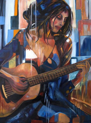 "Rhythm in Color" by Shannon Rios, Painting for Sale on Select